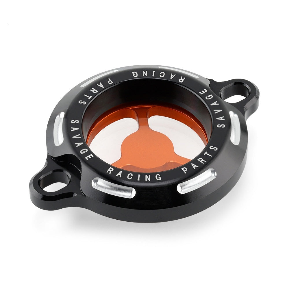 Couverture du filtre à huile moteur modifié pour moto