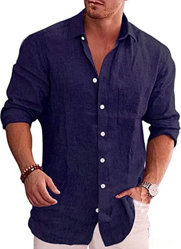 Linge de maison longue manches manches manches longues chemise casual