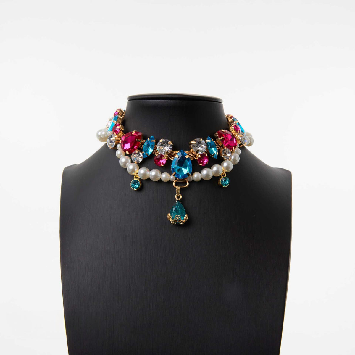 Collier en Strass Gemme de luxe Cat et collier de chien