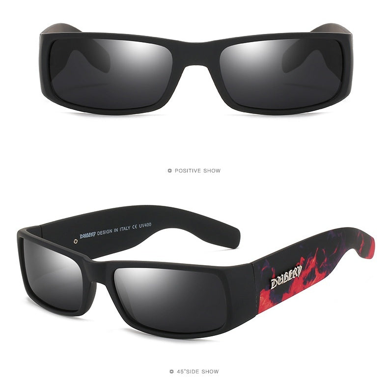 Style gothique Lunettes de soleil de sport européenne et américaine