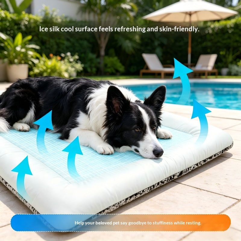 Tapis de refroidissement pour chiens pour l'été