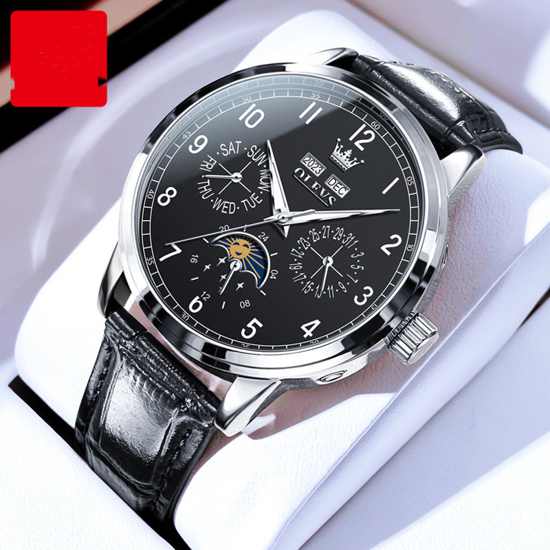 Multi-fonctionnel Montres Mécaniques Lumineuses Homme