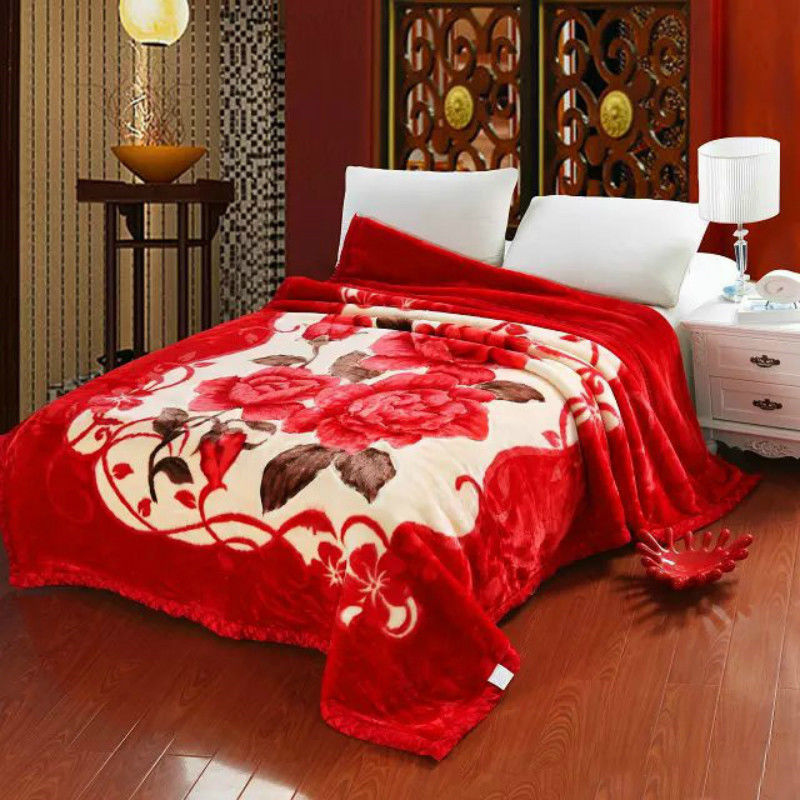 Couverture chaude en double couche de corail