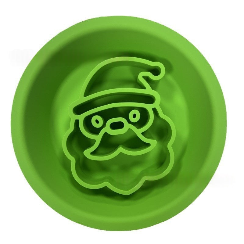 Bol à alimentation lente Silicone Pet Supplies pour chats et chiens