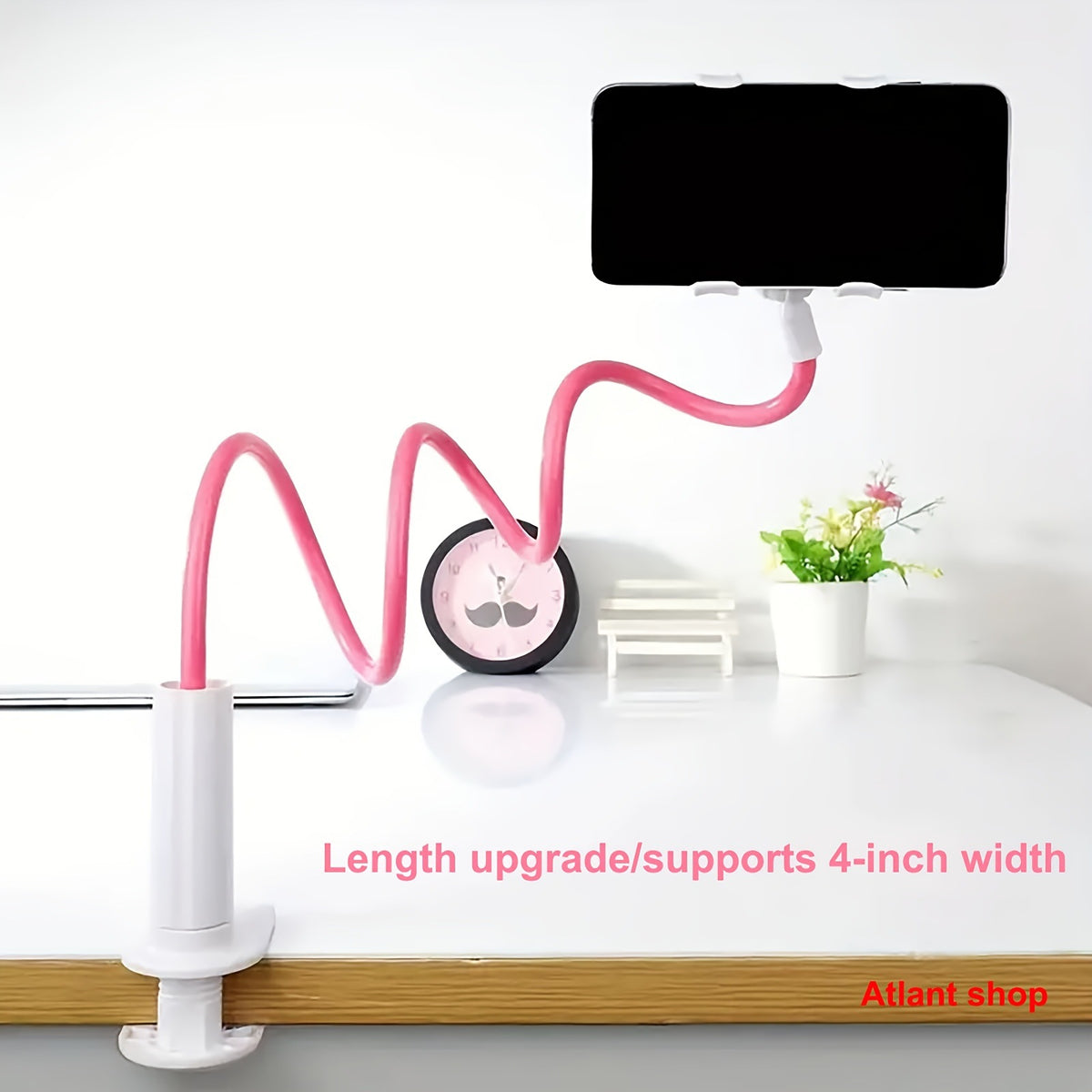 360 Degree Rotatable Spiral Base Lazy Phone Holder