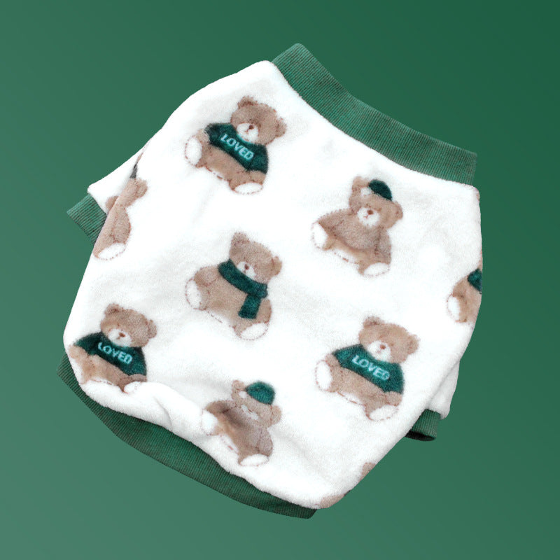 Pyjama de chien français Vêtements d'hiver Corgi