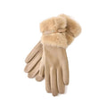 Gants de conduite avec un linge de polaire pour plus chaud et l'isolation
