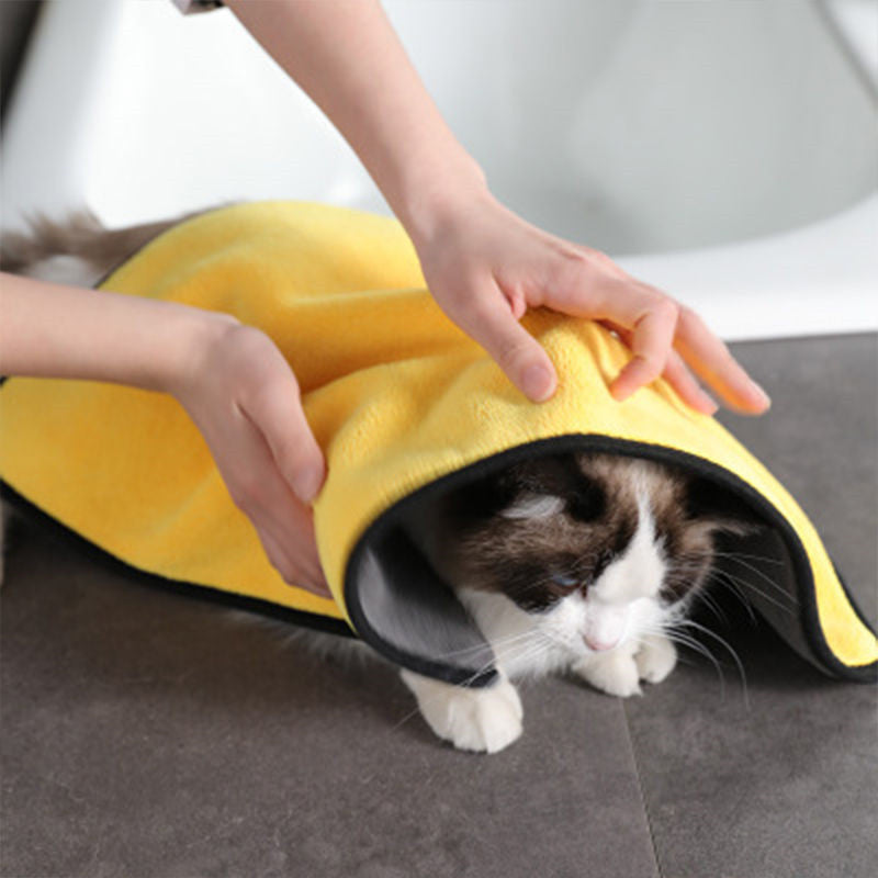 Serviette de bain de bain de taille Pet Plus