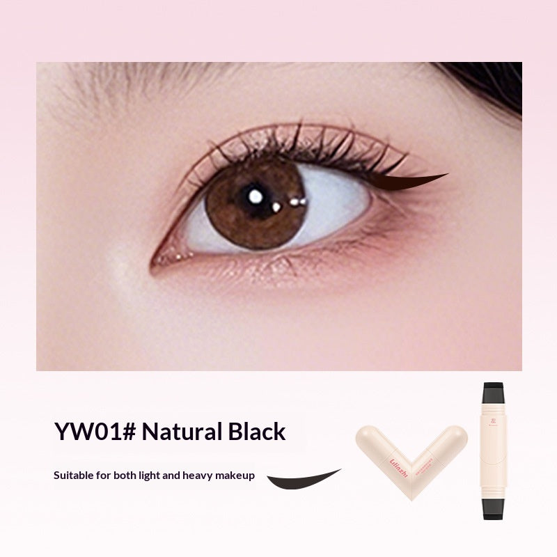 Lilin Zhi Rotating Eyeliner Stamp PenNatural longue durée et rapide-Drying