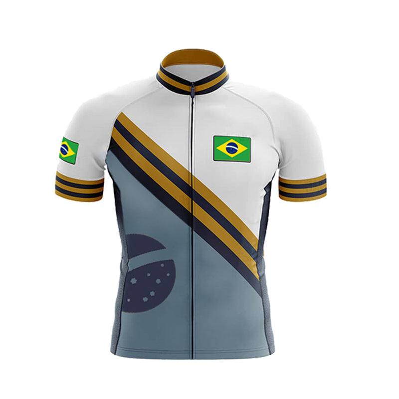 Été Brésil Team Cycling Jersey Men's Tracksuit