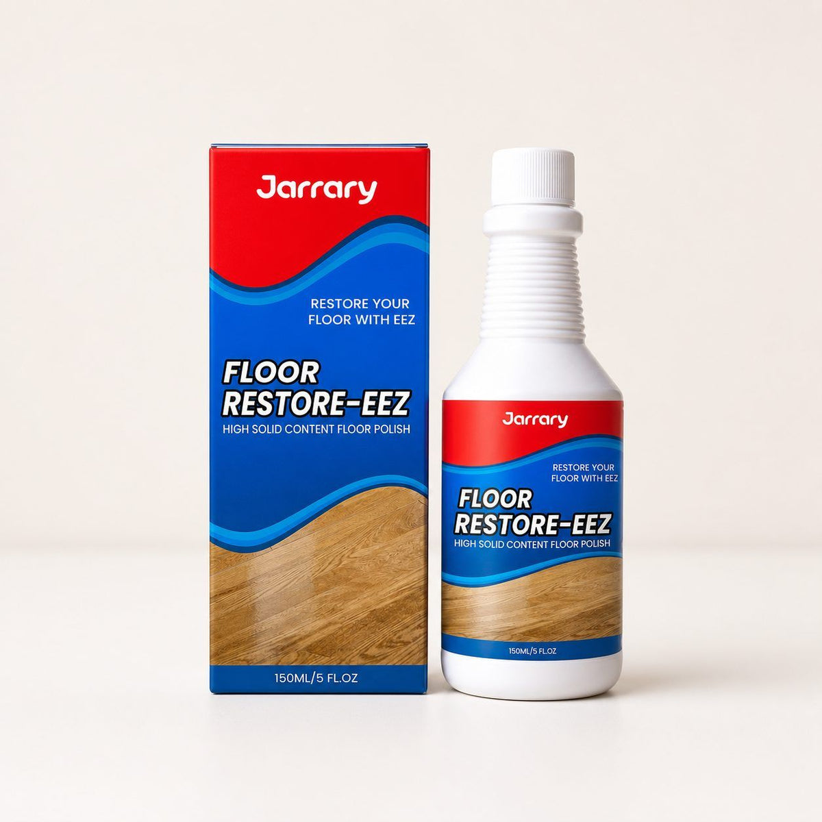 Nettoyage et polissage du sol des jarrets