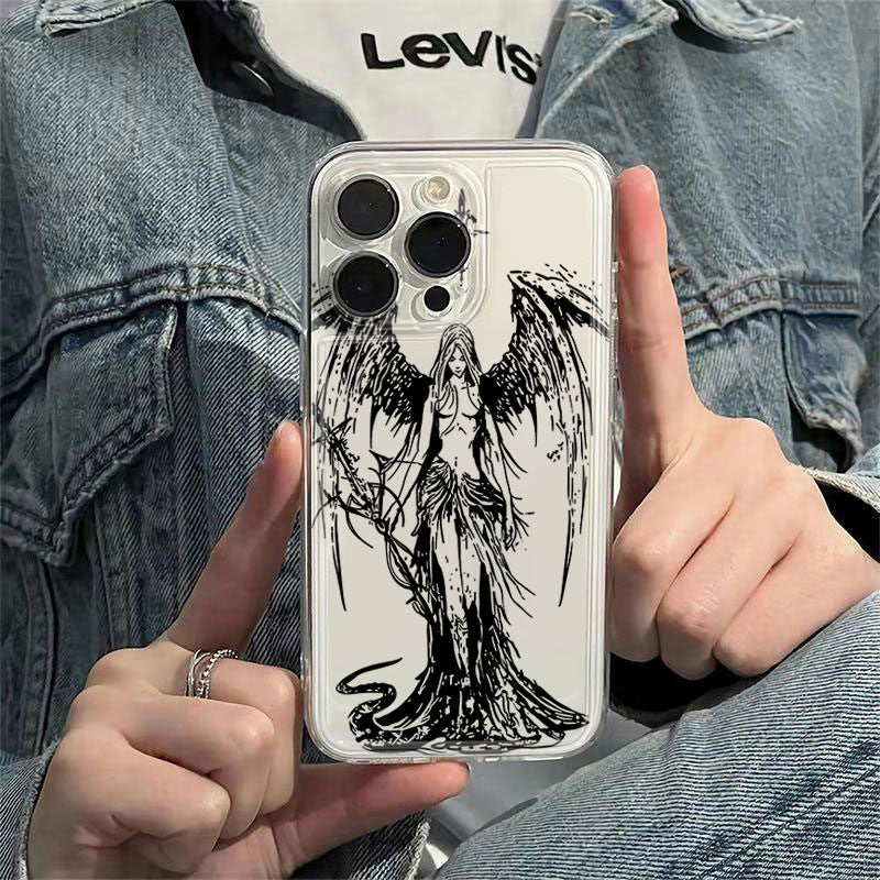 Cas de téléphone Angel Advent Sketch