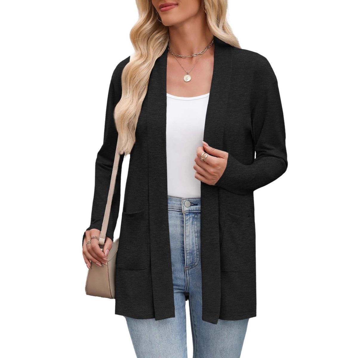 Manteau de sweat Cardigan léger pour femme