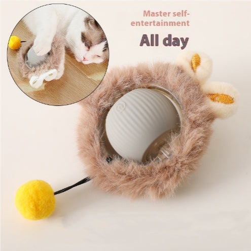 Funny Auto-Hi Cat Toy Rolling Ball Pet Relief Toy Pet Products