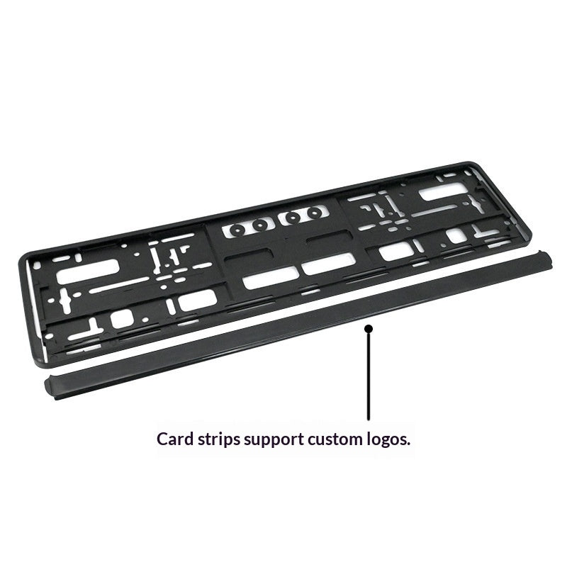 Porte-plaques en plastique unique pour camions