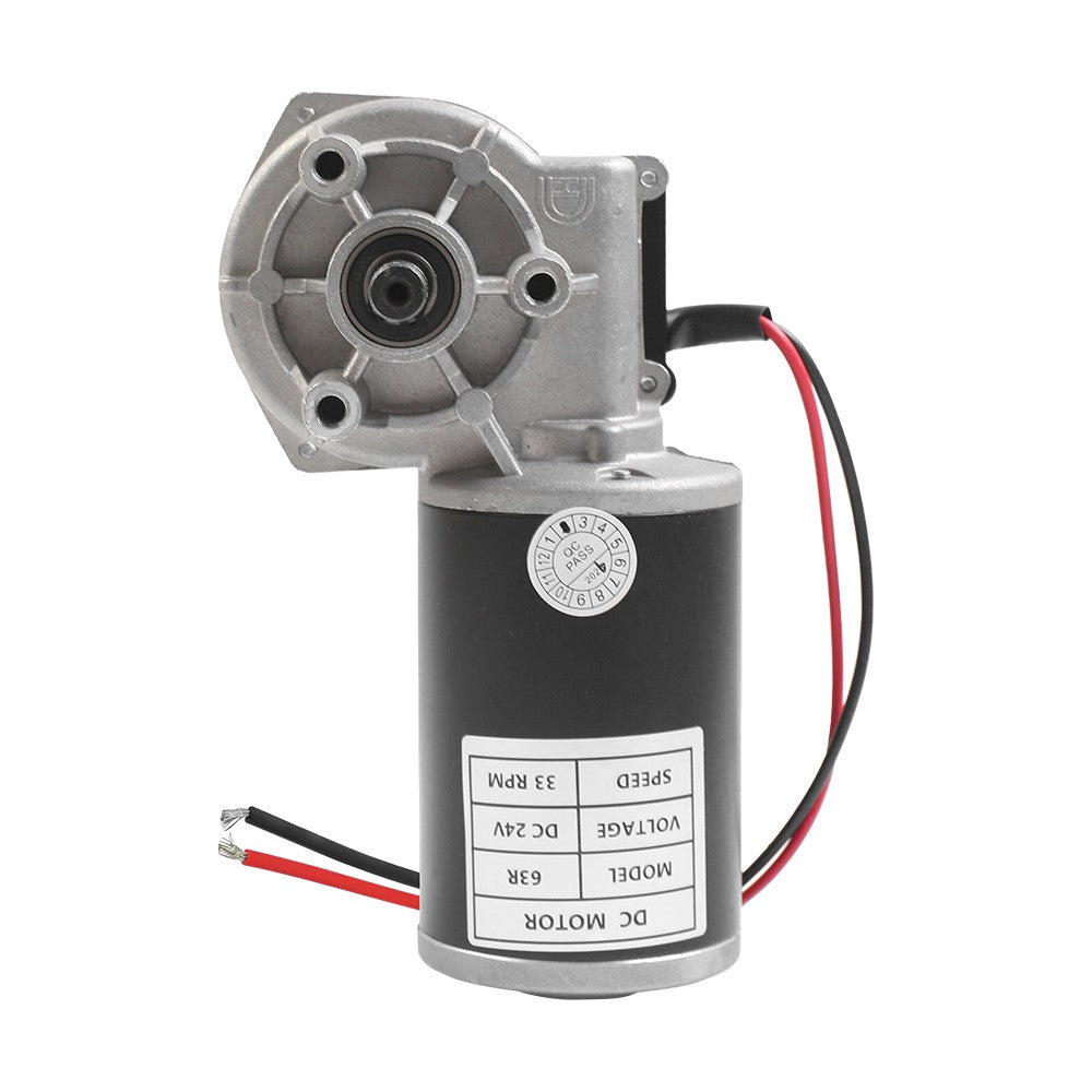 24V DC Adaptateur de vitesse du moteur électrique de vitesse Adaptateur réversible Boîte de vitesse moteur 30W