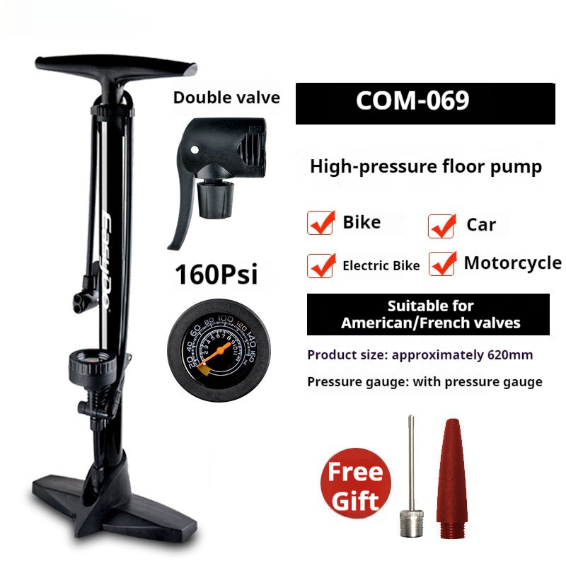 Vélo électrique de voiture de voiture moto haute pression vertical gonflable