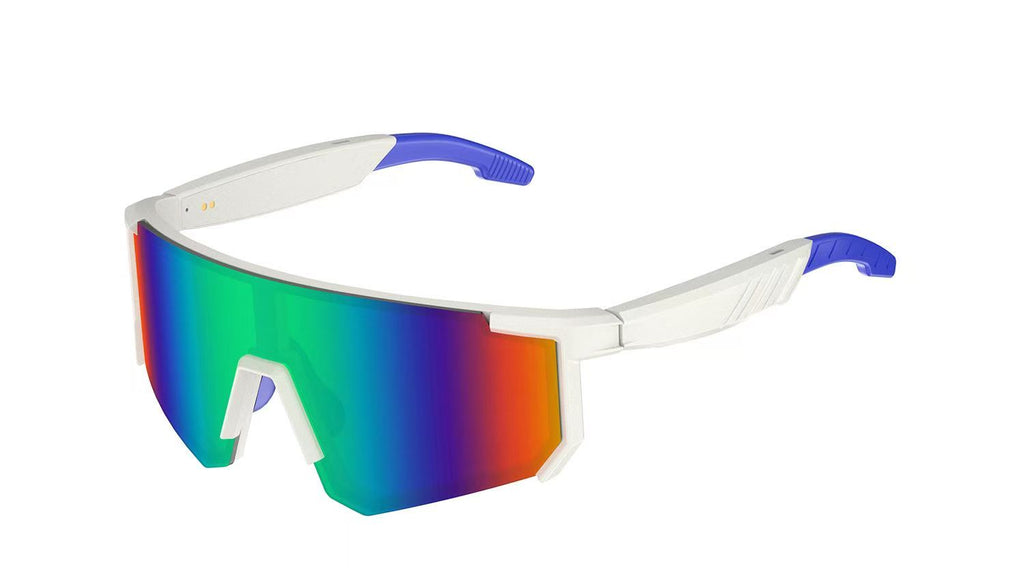 Lunettes de soleil de vélo intelligentes UV400 Anti-UV Windproof Outdoor Road Bike Sports Lunettes de soleil Wirel