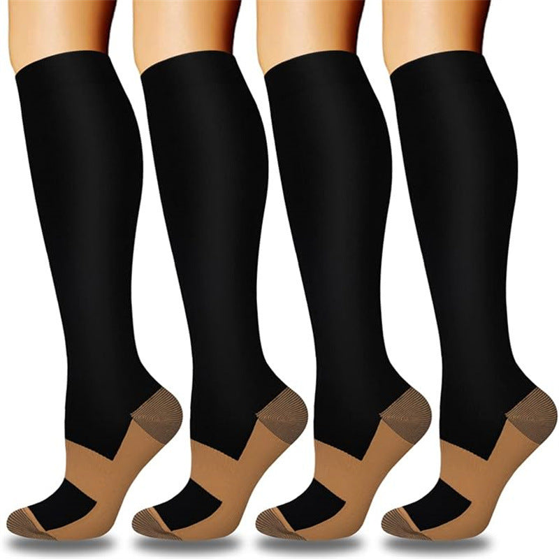 Chaussettes sport à quatre paires de compression