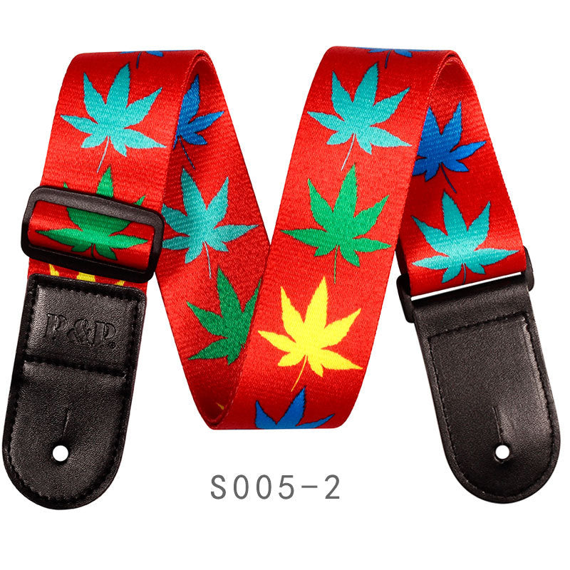Bracelet de guitare bakélite universel imprimé à transfert thermique coloré