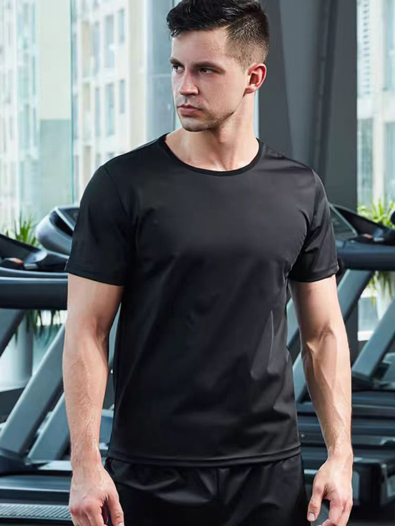 Chemise Sauna pour hommes T-shirt Sweat à la chaleur T-shirt Sweat Sauna pour hommes