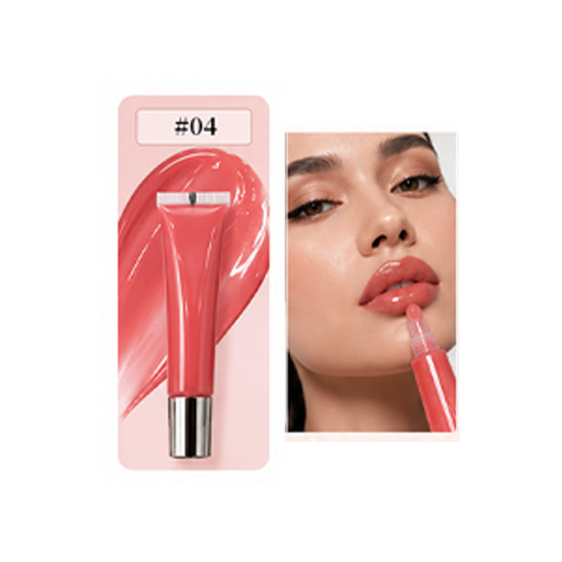 Gloss aux lèvres miroitant