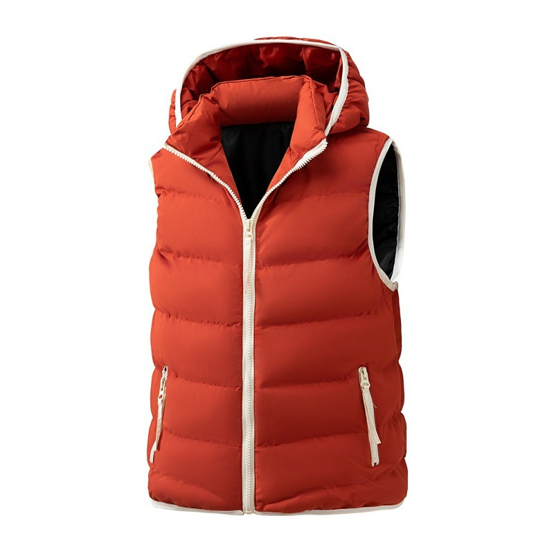 Veste à capuche dérobée pour hommes