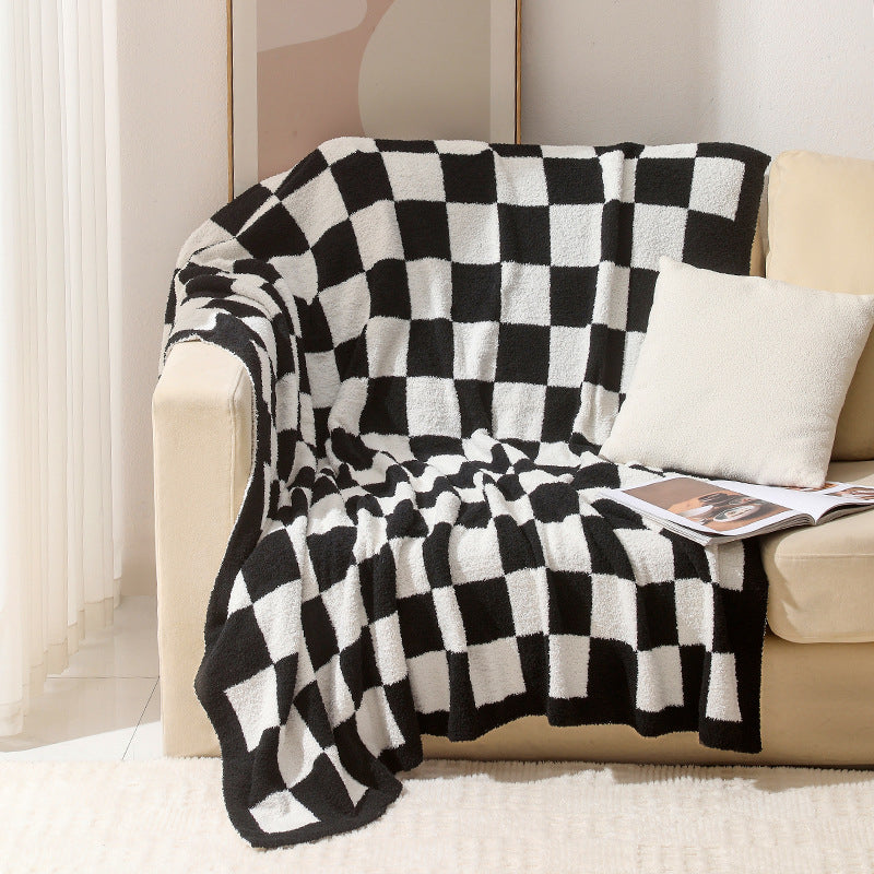 Camping Blanket Blanket Canapé Blanket Air conditionné Blanket