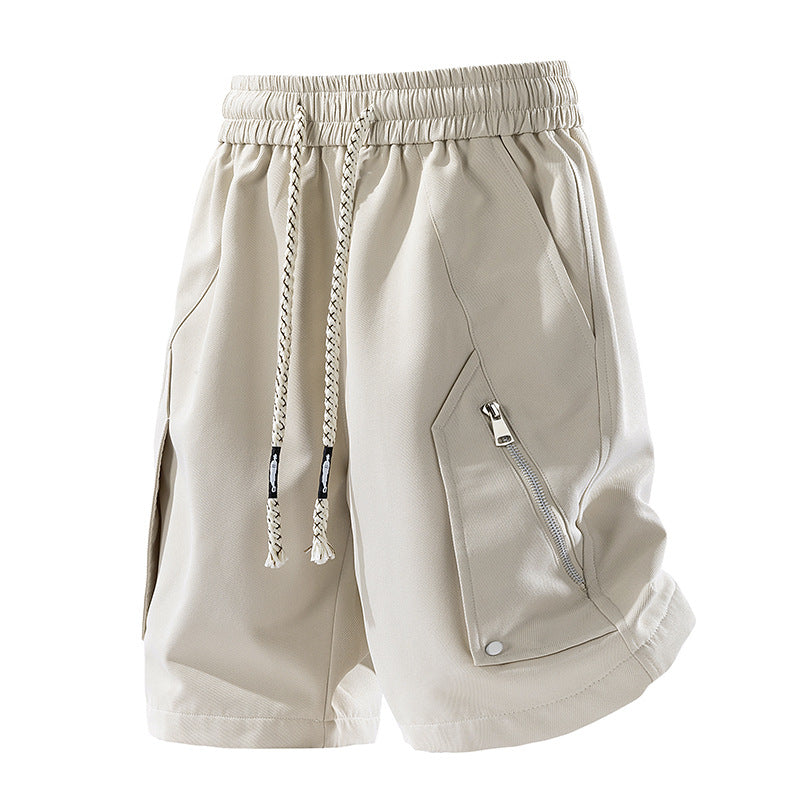Pantalon de travail à cinq points respirant Casual Plus