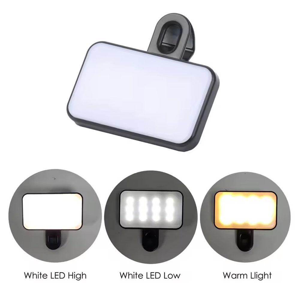 Vidéo de l'ordinateur lumière téléphone mobile Selfie Fill Light