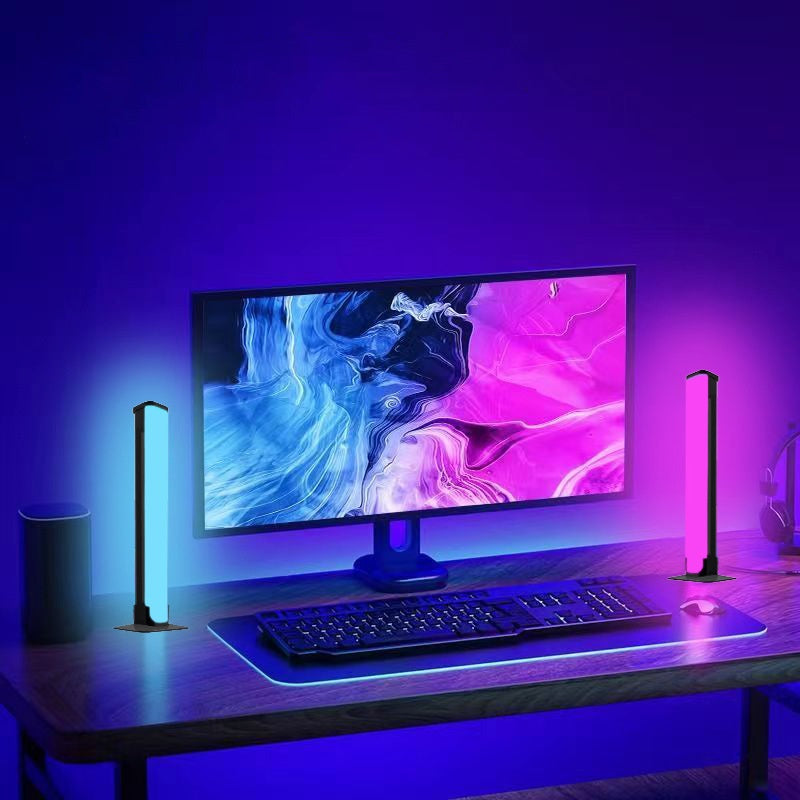 Même écran de musique Rhythm lampe synchrone bureau lumière de contrôle de la voix