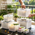 Boîte de rangement portable de qualité alimentaire avec couvercle