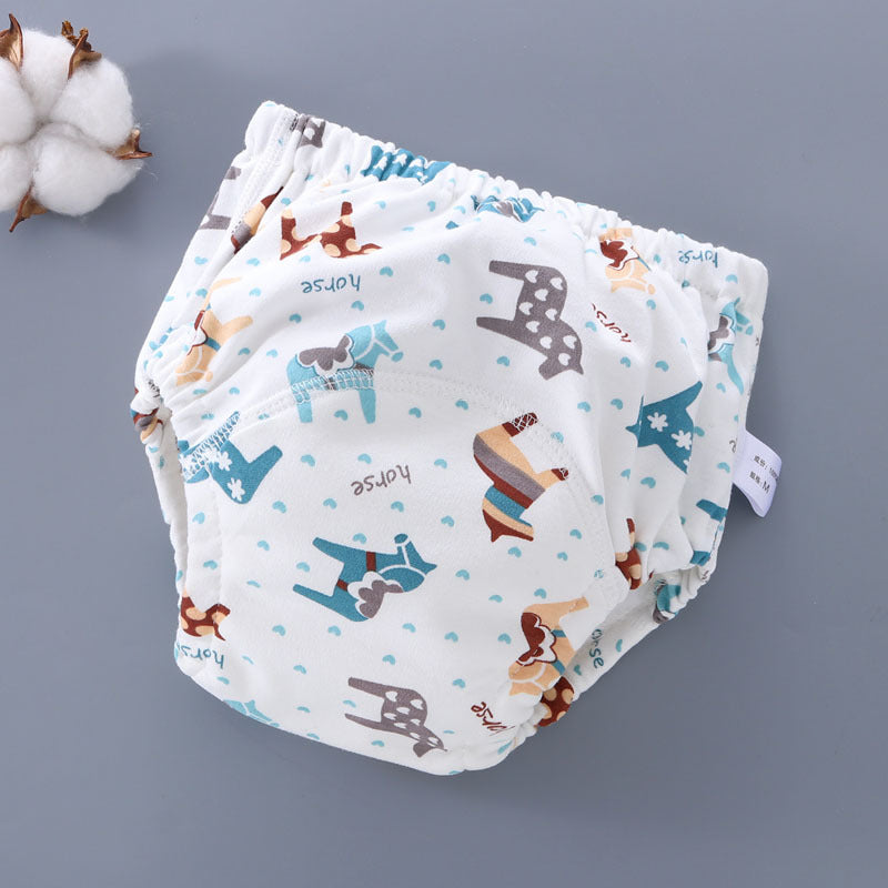 Pantalons d'entraînement pour bébés Lavable 6 couches Couverture de couche Gauze Apprentissage