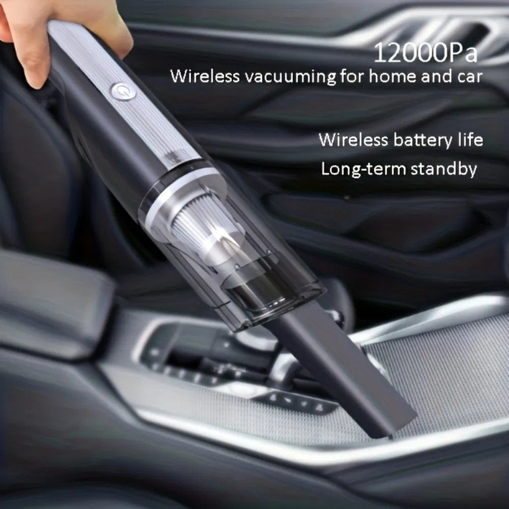 Wired Silver Voiture aspirateur voiture avec fort aspirateur portatif petite mini