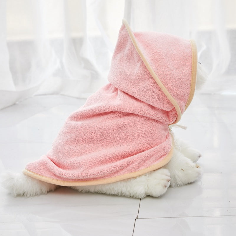 Peigne de bain à séchage rapide pour animaux de compagnie en microfibre