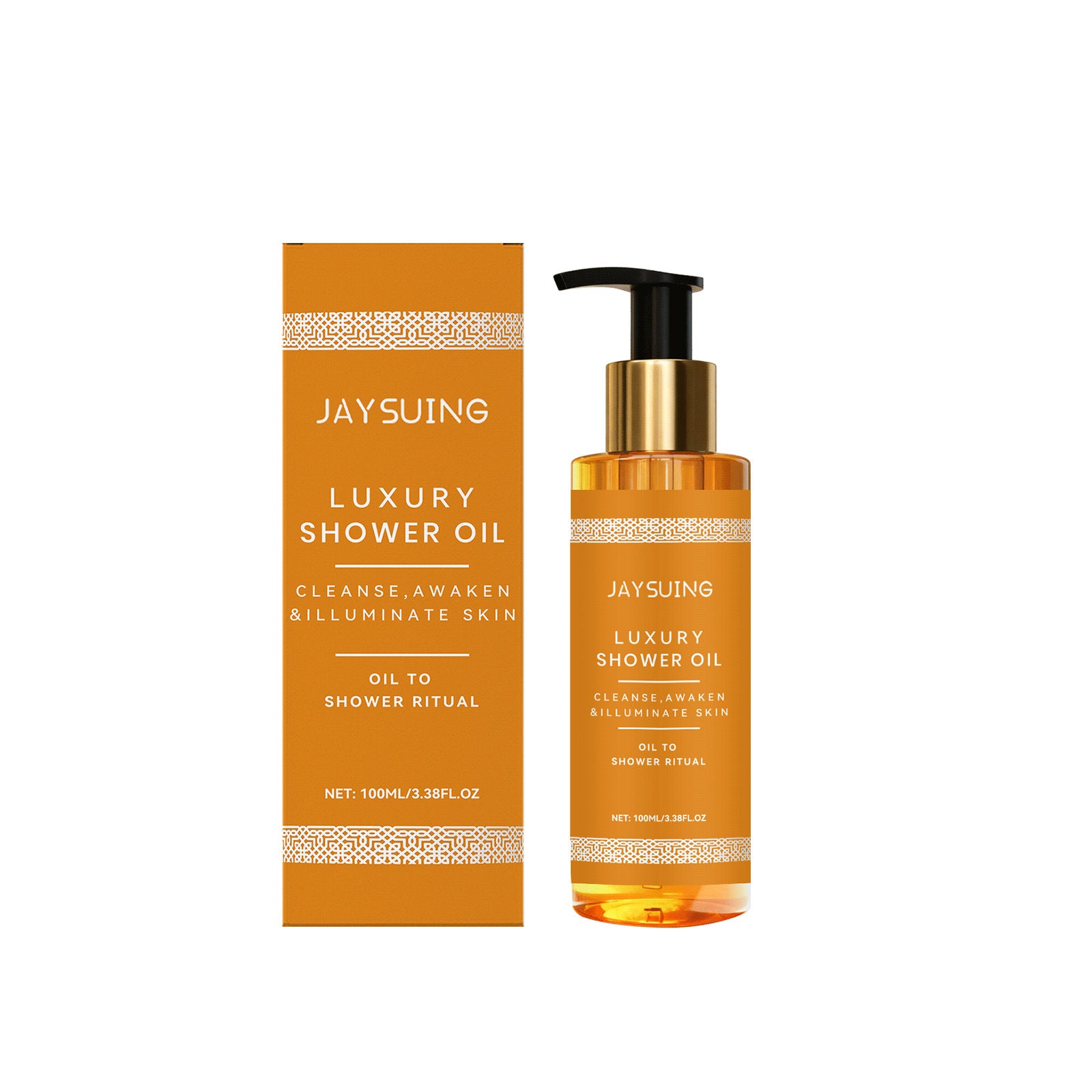 Jaysuing huile de bain du corps est frais et agréable