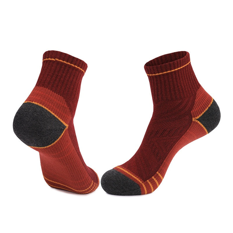 Chaussettes en laine respirantes antidérapantes pour homme résistant à l'usure