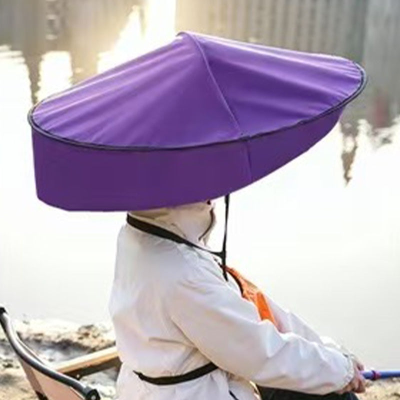 All-Weather Portable Foldable Headband Umbrella