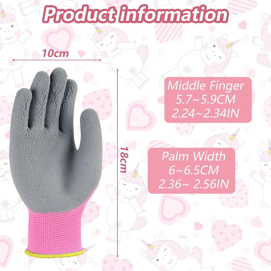 3 paires de petits gants de jardinage – Stretchy Fit