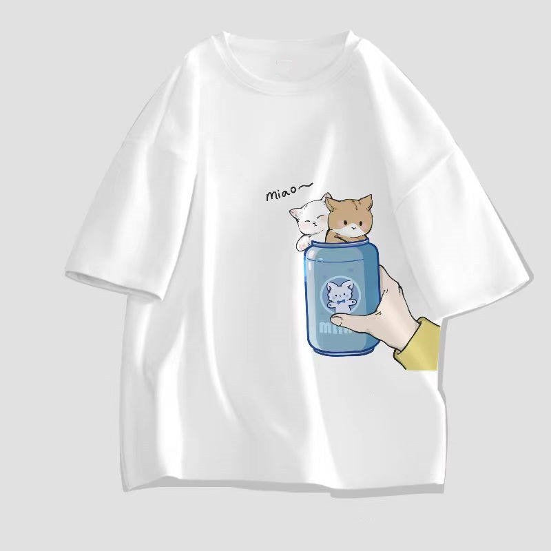Hommes Hong Kong Style tendance manches courtes T-shirt pour l'été
