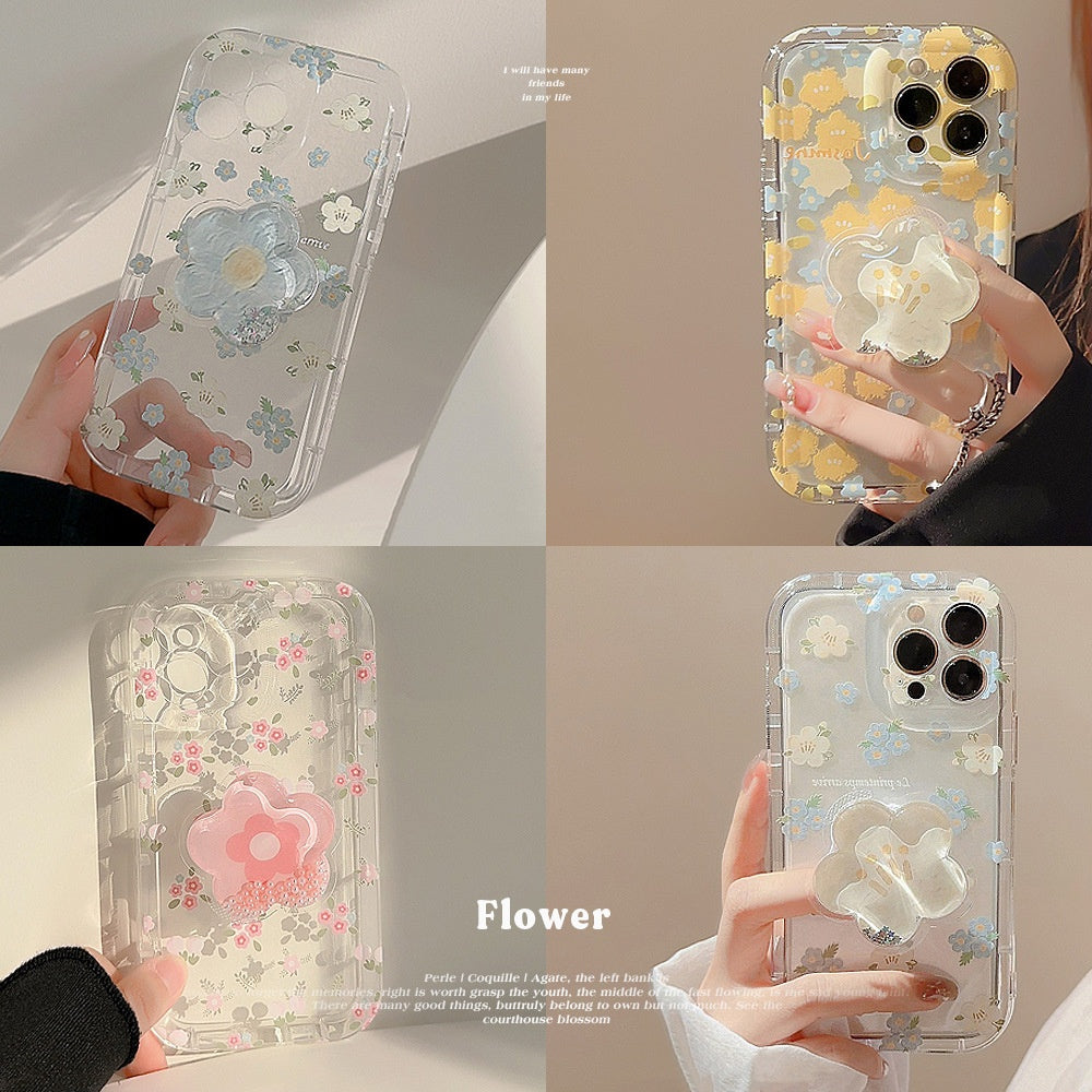 Floral Shell adapté pour porte-case téléphonique