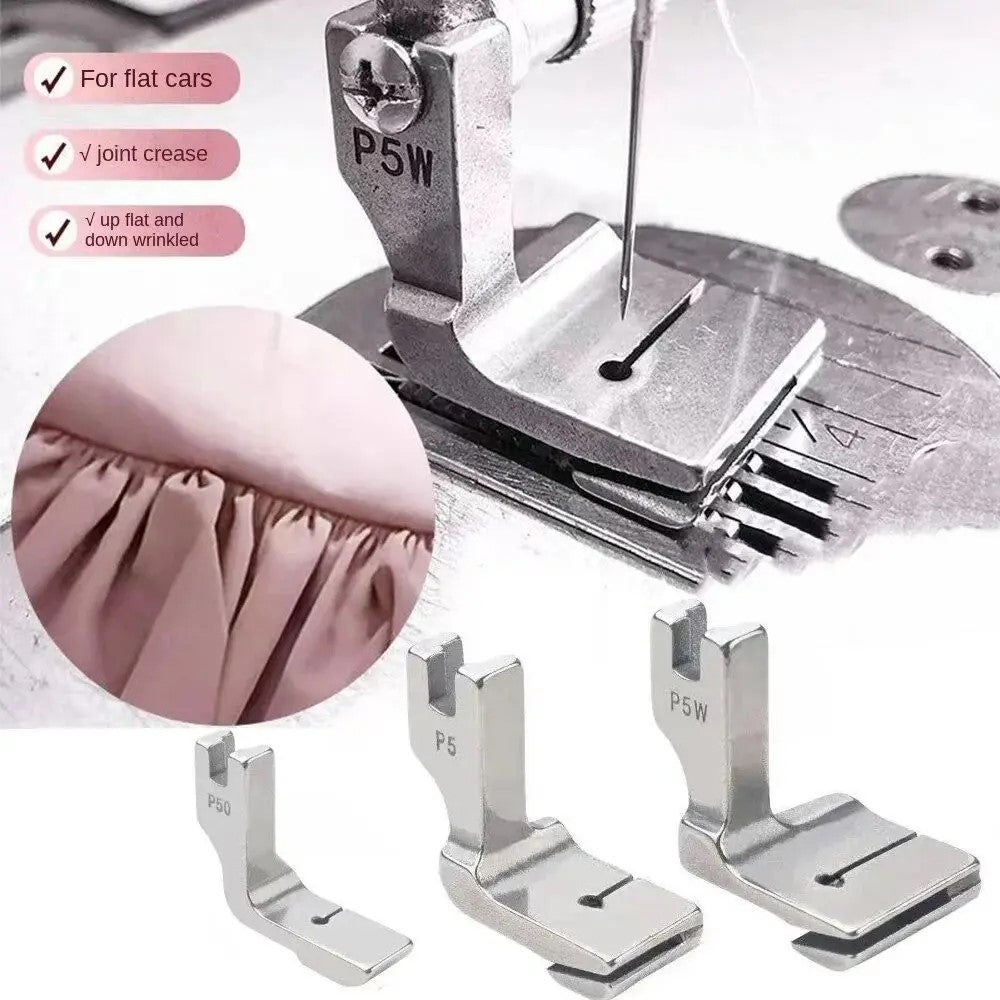 Machine d'ordinateur industriel Flat Wrinkle Presser Pied à coudre accessoires