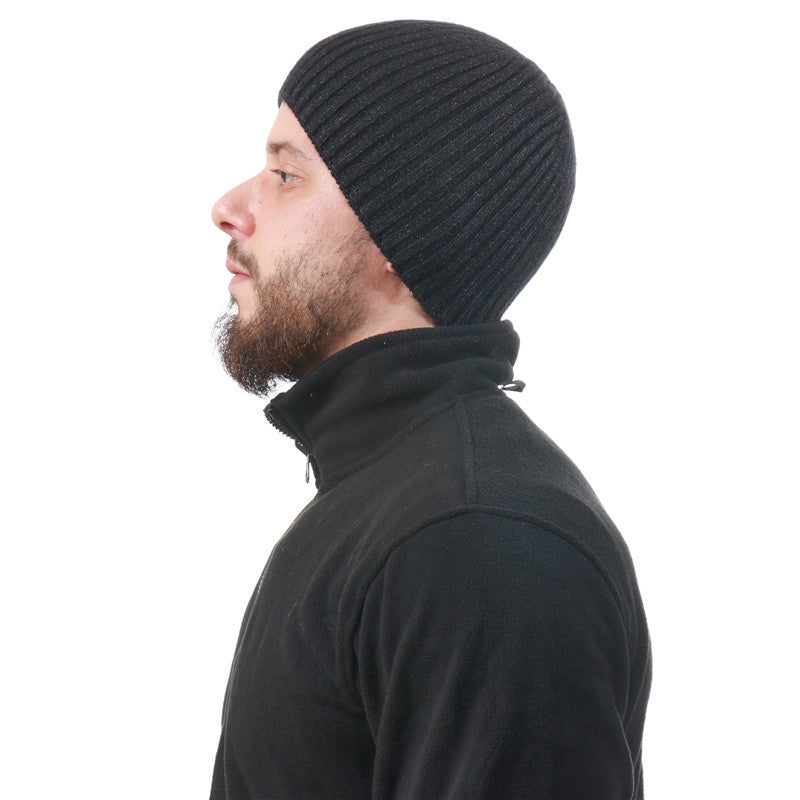 Chapeau tricoté de plein air chaud pour hommes