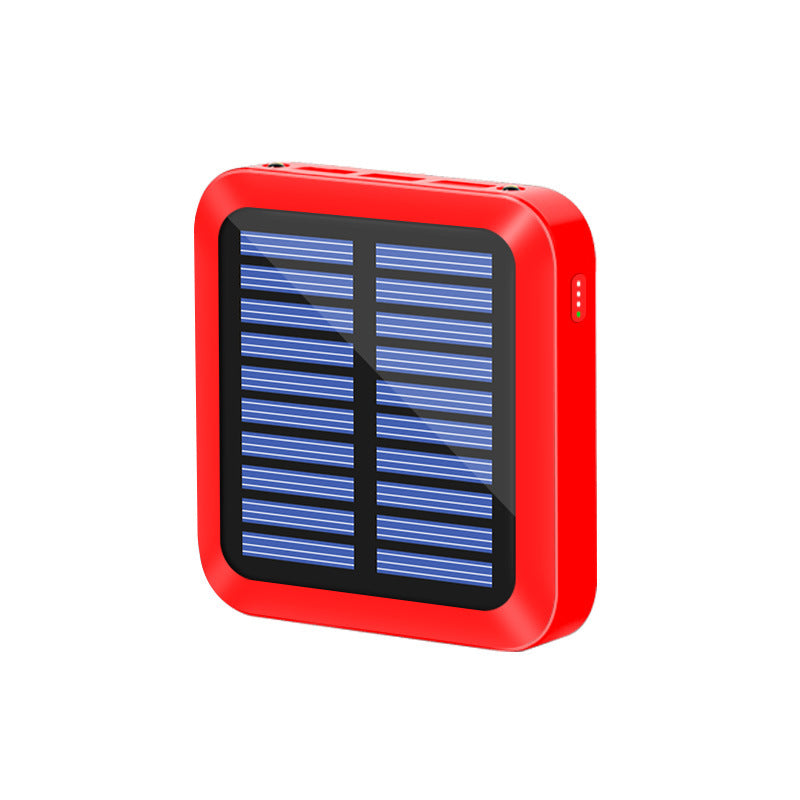 La banque d'énergie solaire est petite et portable