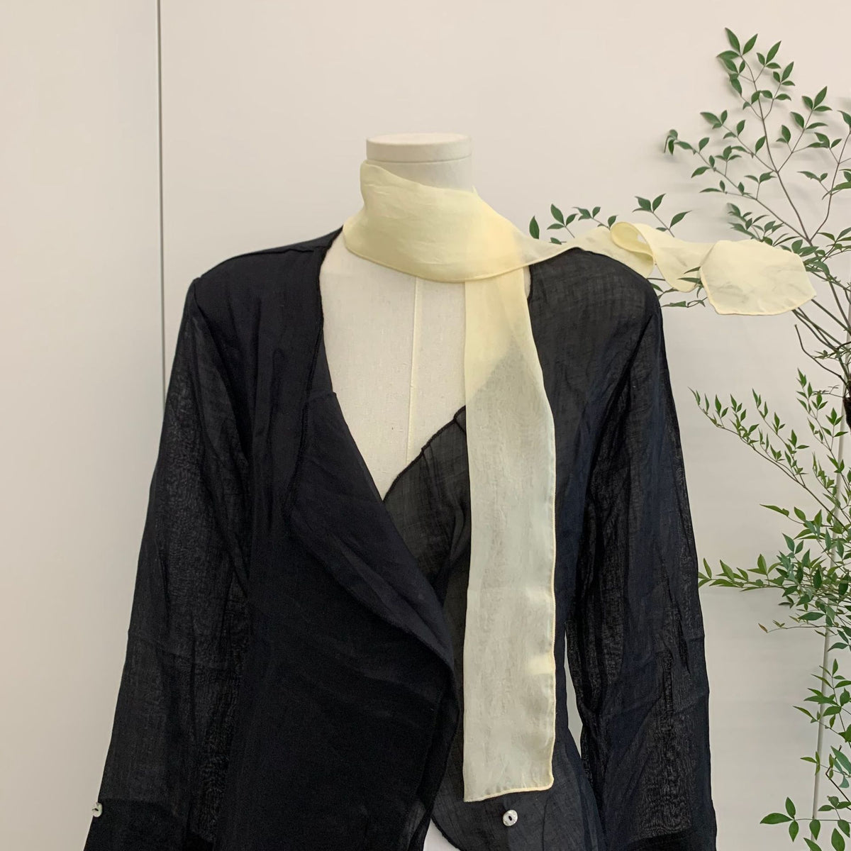 PrintempsSummer Écharpe courte en soie pour les femmes