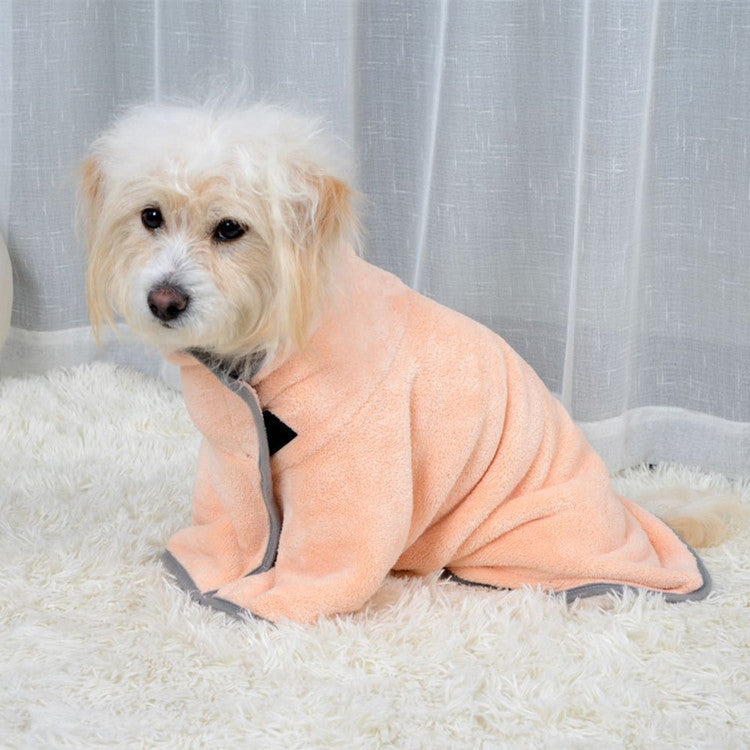 Sèche-linge rapide Serviette de bain absorbante chien peignoir Serviette de bain de chien pour chiens chats microfibre