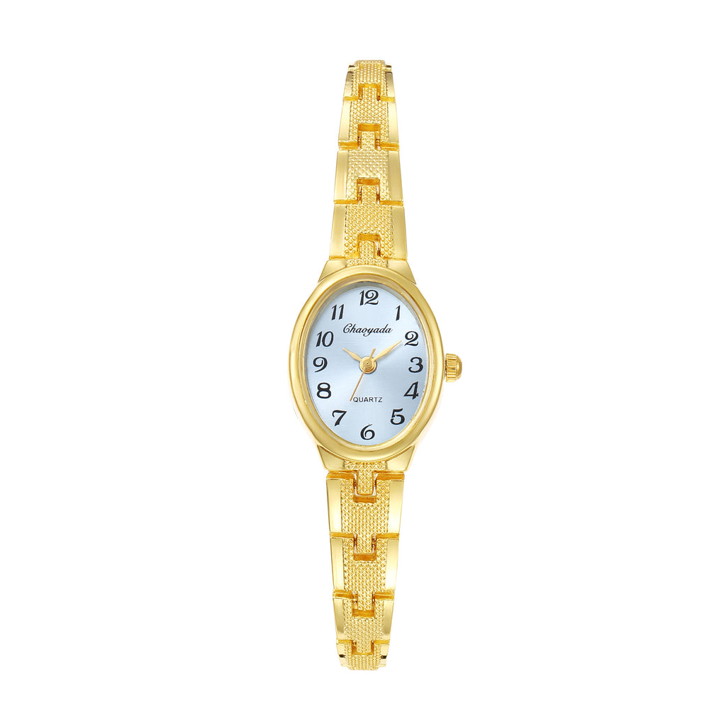 Montre bracelet ovale de style Instagram