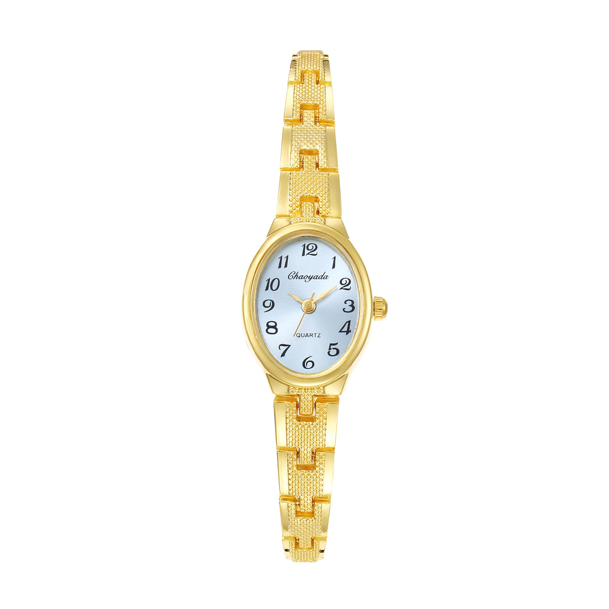 Montre bracelet ovale de style Instagram