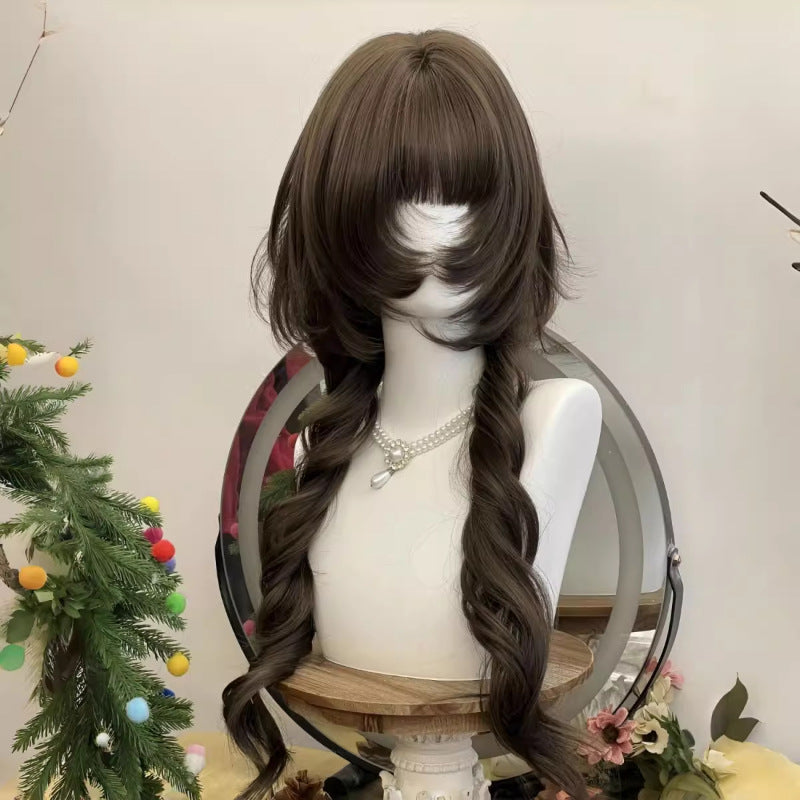 Old-school Jellyfish Hairdo avec Long Curlssweet Everyda Et flatteur de visage