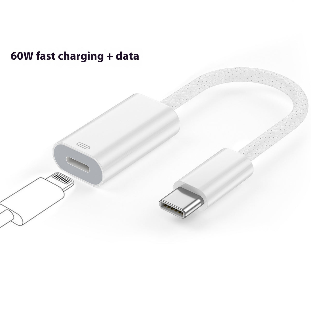 Fast Charger Charging Data Cable Converter